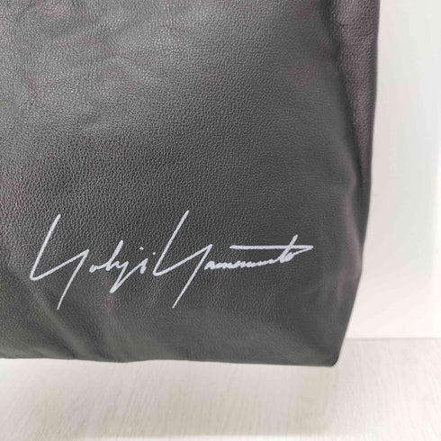 ヨウジヤマモト Yohji Yamamoto シグネチャーロゴカウレザーショルダーバッグ  メンズ ONE SIZE